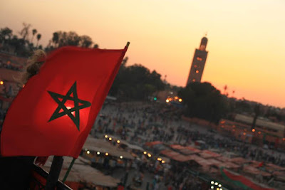 Plaza Jaama el Fna en Marrakech