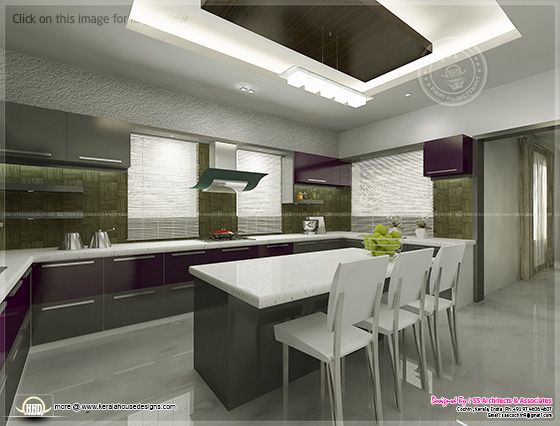 Kitchen interior views