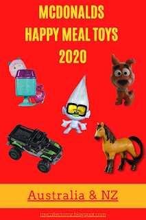 Happy Meal Toys 2020 List Australia and New Zealand