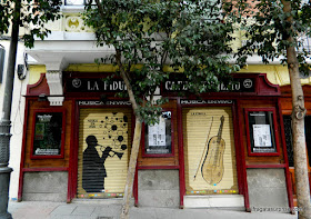 casa noturna no Barrio de las Letras, Madri