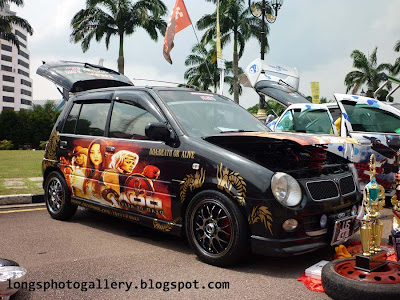 Kancil DOA stiker autoshow