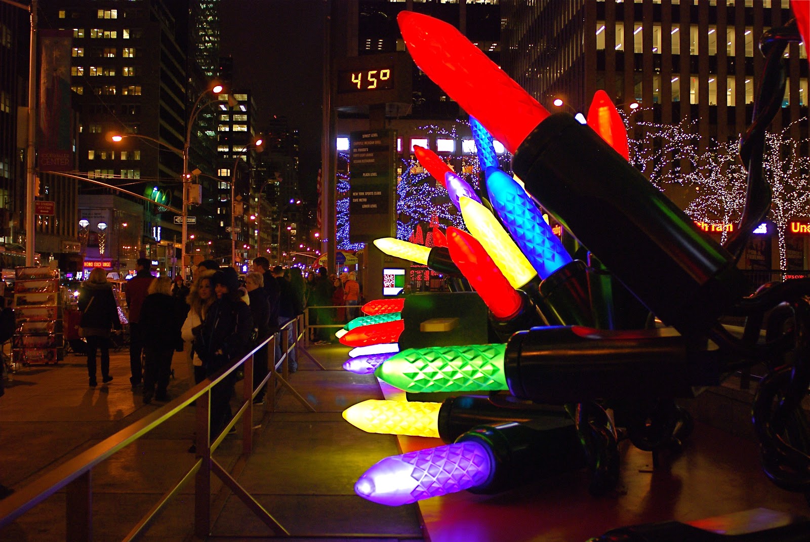 NYC ♥ NYC: Sixth Avenue Christmas Decorations