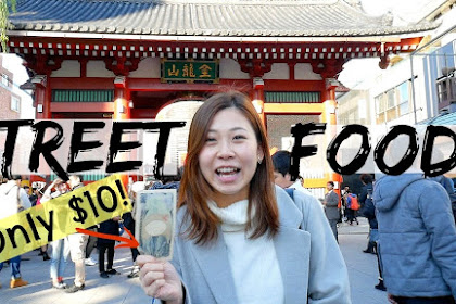 $10 Japanese Street Food Adventure In Asakusa: Tokyo Street Food Guide | Asakusa Japan Travel Guide 