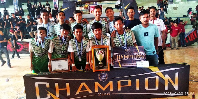 SMA N 01, Raih Juara 1 Dalam Turnamen Futsal Nord Futsal Campetition II 2018.