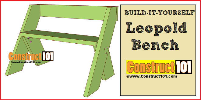 Free Woodworking Plans: Leopold Bench Plans