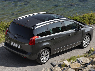 2010 Peugeot 5008 - Rear Side Top