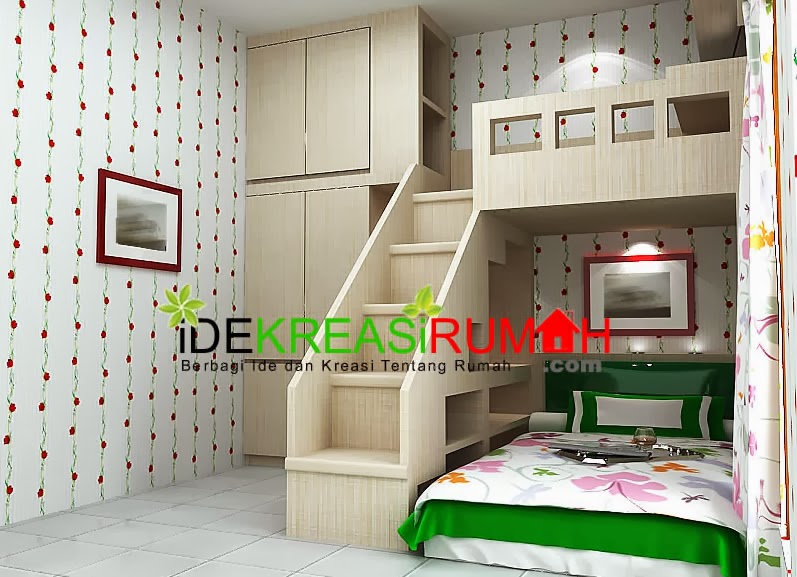  Desain  Interior Unik  Kamar  Tidur  Tingkat Untuk Anak  Ide 