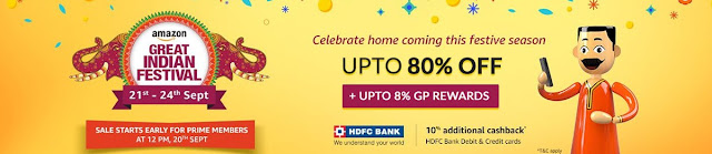 Amazon Great India sale