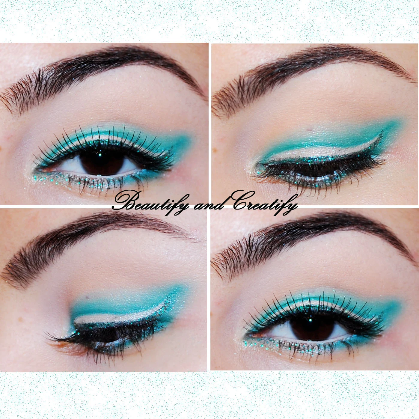 Beautify And Creatify Colorful Subtle Winged Eye Makeup Tutorial