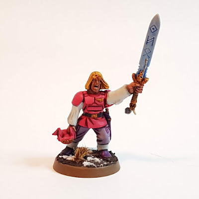 Prince Adam as an Imperial Guardsman for Warhammer 40k