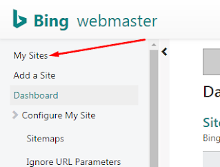 Bing webmaster