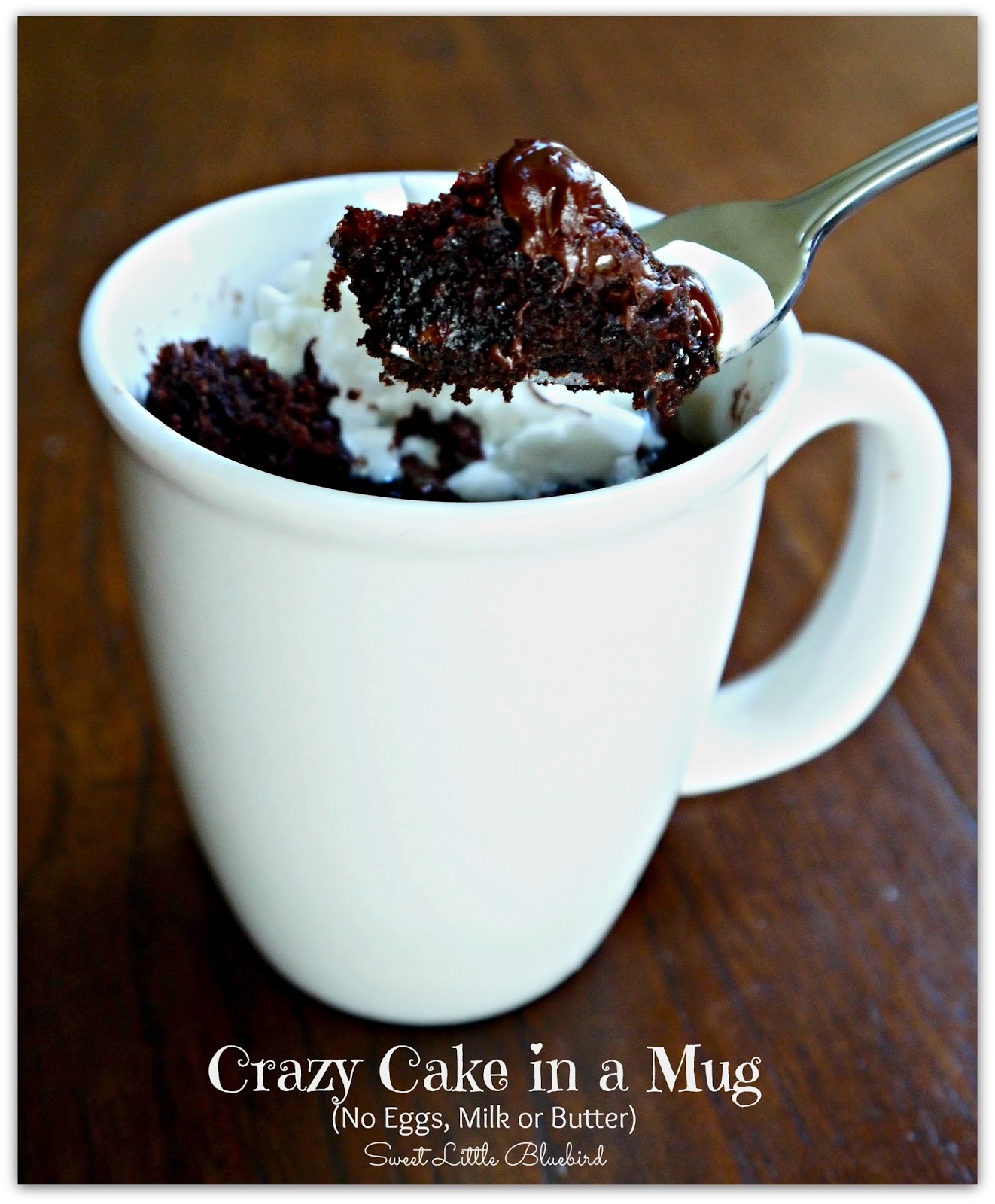 This is a list of indian sweets and desserts, also called mithai, a significant element in indian cuisine. Crazy Cake In A Mug No Eggs Milk Or Butter Ready In Minutes Sweet Little Bluebird