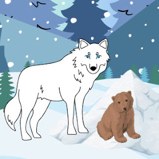 Arctic Wolf ~ Wolf Story, arctic wolf, wolf, wolf story, bear, kids,Bedtime stories, short story, stories, wolf howling, grey wolf, story for kids,short bedtime stories, story time, animated stories,wolf short story,