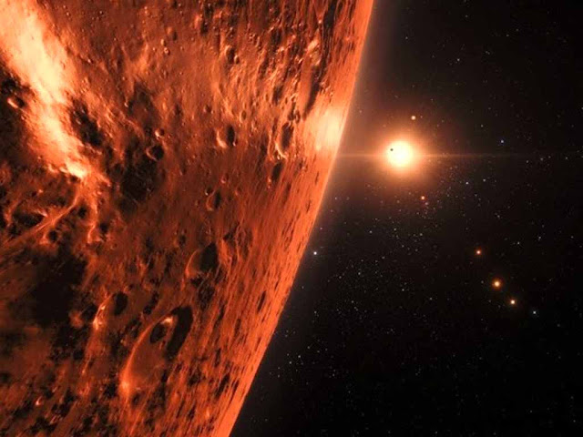 Astronom menemukan tanda-tanda air pada sistem Trappist