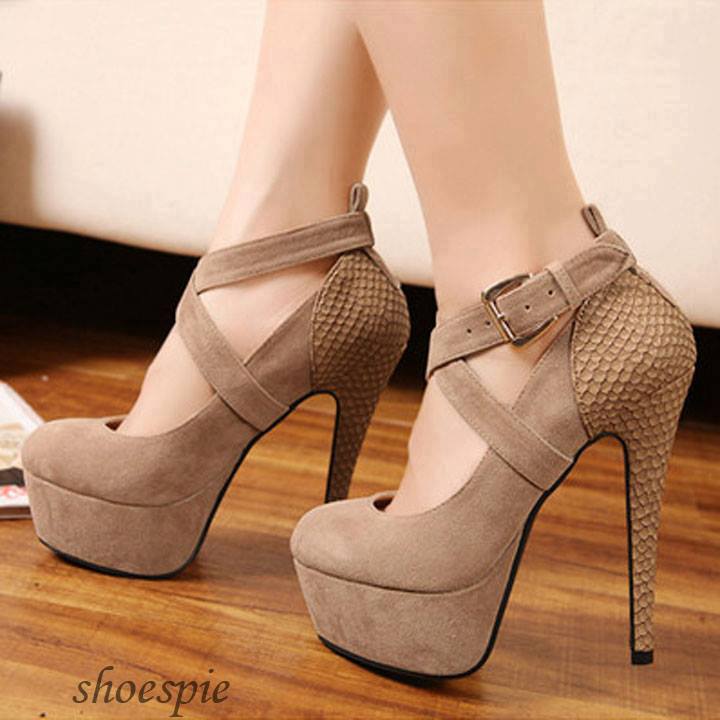 See more Tan Colored High Heel Shoes For Ladies