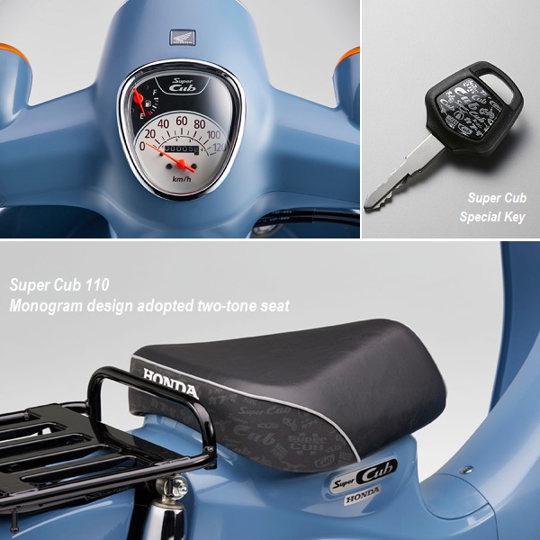 2019 Honda Super Cub 110 Street equipments features