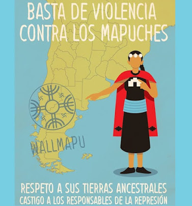 Basta represión Pueblo Mapuche