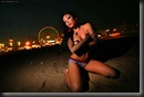 Nadia Nitro at the Beach