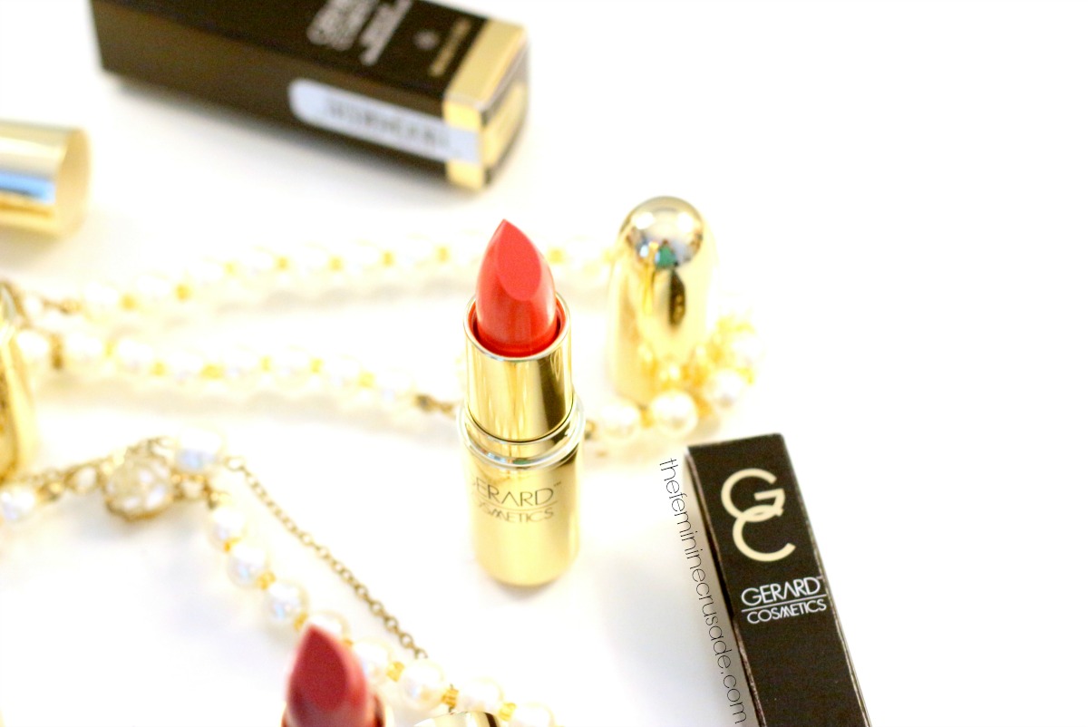 Gerard Cosmetics Lipstick in 'Tequila Sunrise'