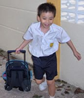 Adriel's First Day Of School