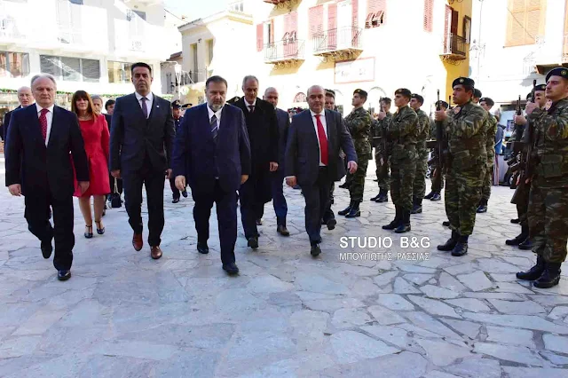 Δοξολογία και κοπή της Πρωτοχρονιάτικης Πίτα στο Ναύπλιο (βίντεο)