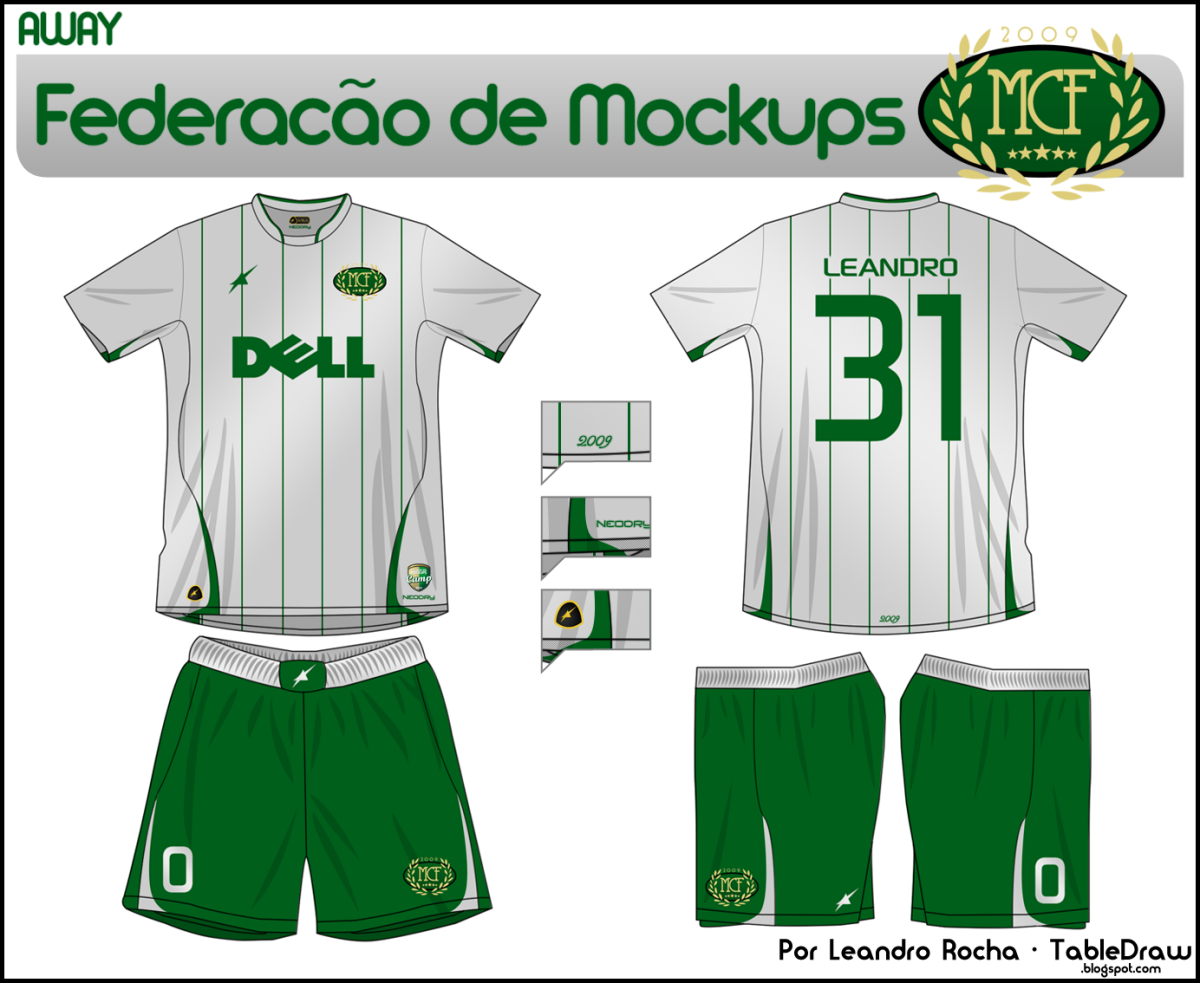 Download Campeonato de Mockups Camisetas de Futebol: Coleção 17 ...