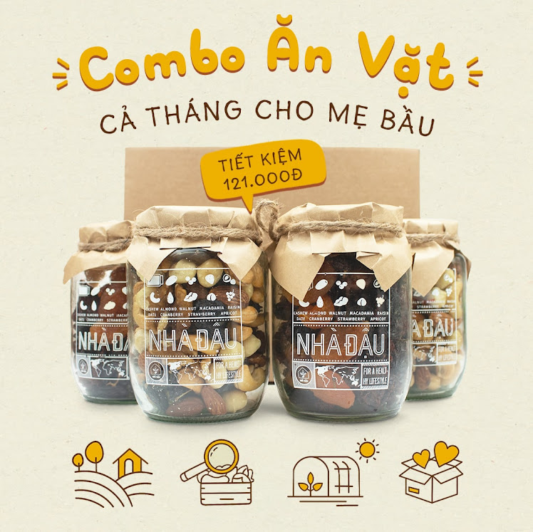 [A36] Combo dinh dưỡng cho Bà Bầu ăn sáng đúng cách