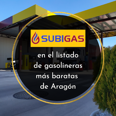 Subigas entre las gasolineras más baratas de Aragón