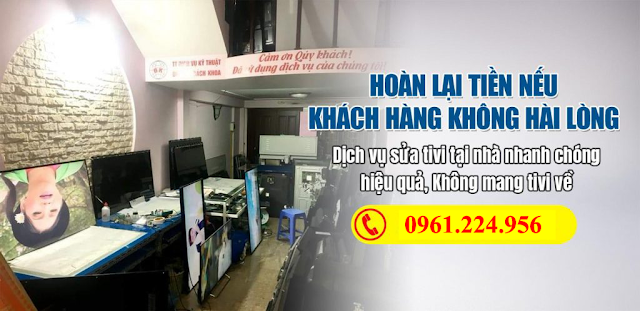 Dịch vụ sửa tivi tại Phố Nối Mỹ Hào Hưng Yên