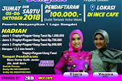 Buruan Daftar Lomba Karaoke Dangdut di Ince Cafe