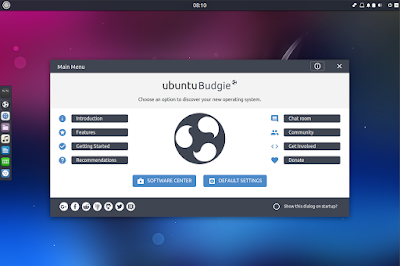 Ubuntu Budgie Zesty Zapus