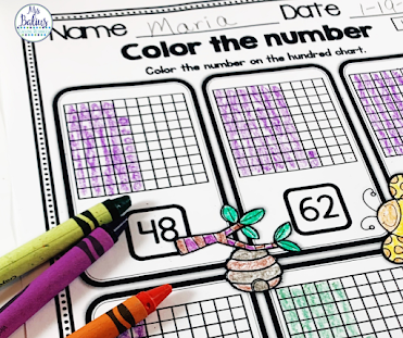 Use a variety of activities when teaching base ten in the classroom.  My favorite are from Mega Math PRactice.