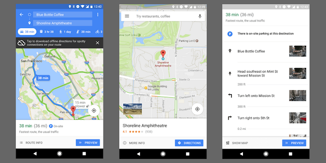 Google Maps New Update Features