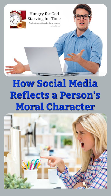 The comments we leave on social media reflect our character. This short devotion encourages Christians to examine their words and thoughts carefully.