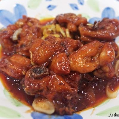 Resepi Ayam Goreng Sos Tiram