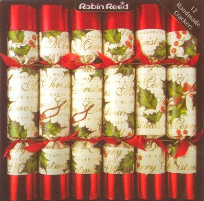 Robin Reed Christmas Crackers - Set of 12 - Source: Amazon
