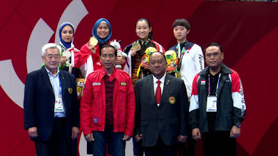 Defia Persembahkan Medali Emas Pertama bagi Indonesia di Asian Games 2018