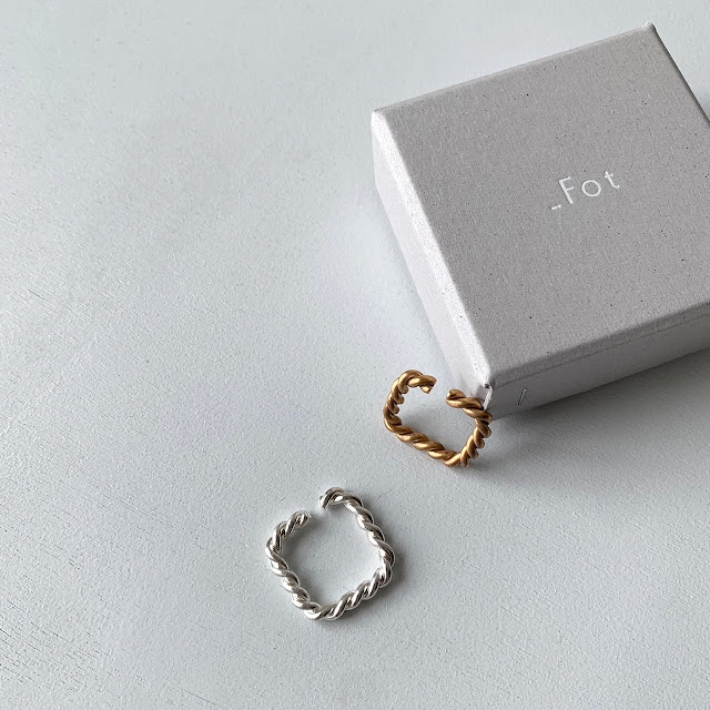 _Fot【フォート】twist form cuff S_circle/square◆エイティエイト/新居浜・愛媛県