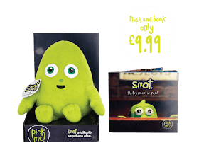 Snot book and toy from Smyths 