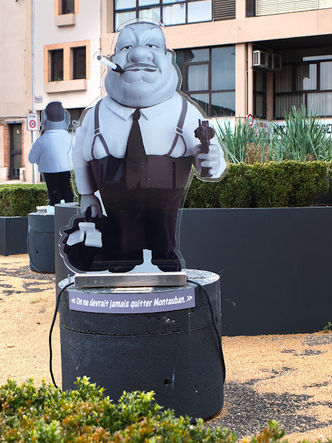 jiemve, Montauban, Les tontons flingueurs, statue, Françis Blanche