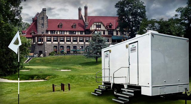 Portable Restroom Trailers:  The Westchester in New York