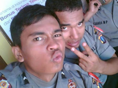 Foto Lucu Polisi Indonesia