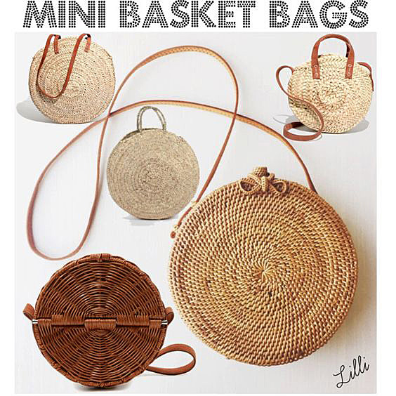 Mini Basket Bags