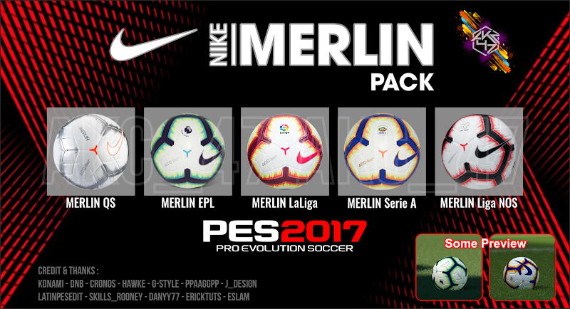 NIKE MERLIN PACK for PES_2017