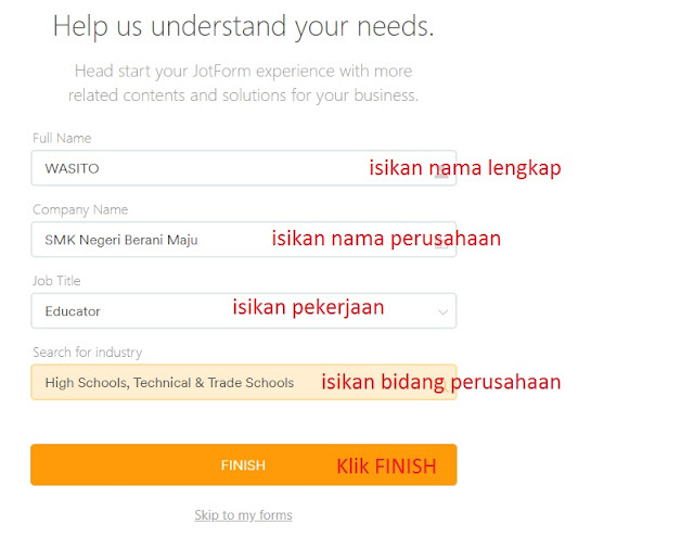 Cara Membuat Formulir Pendaftaran Lengkap Dengan Tanda tangan