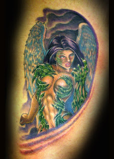 sexy angel tattoo