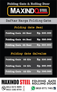 HARGA-FOLDING-GATE-ROLLING-DOOR-2016