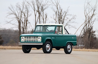 1967 Ford Bronco Half Cab Front Left