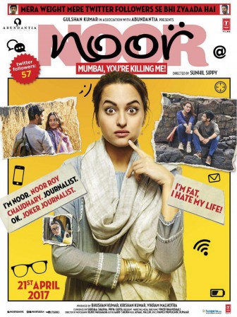 full cast and crew of Bollywood movie Noor 2017 wiki, Sonakshi Sinha Noor story, release date, Noor Actress name poster, trailer, Video, News, Photos, Wallapper