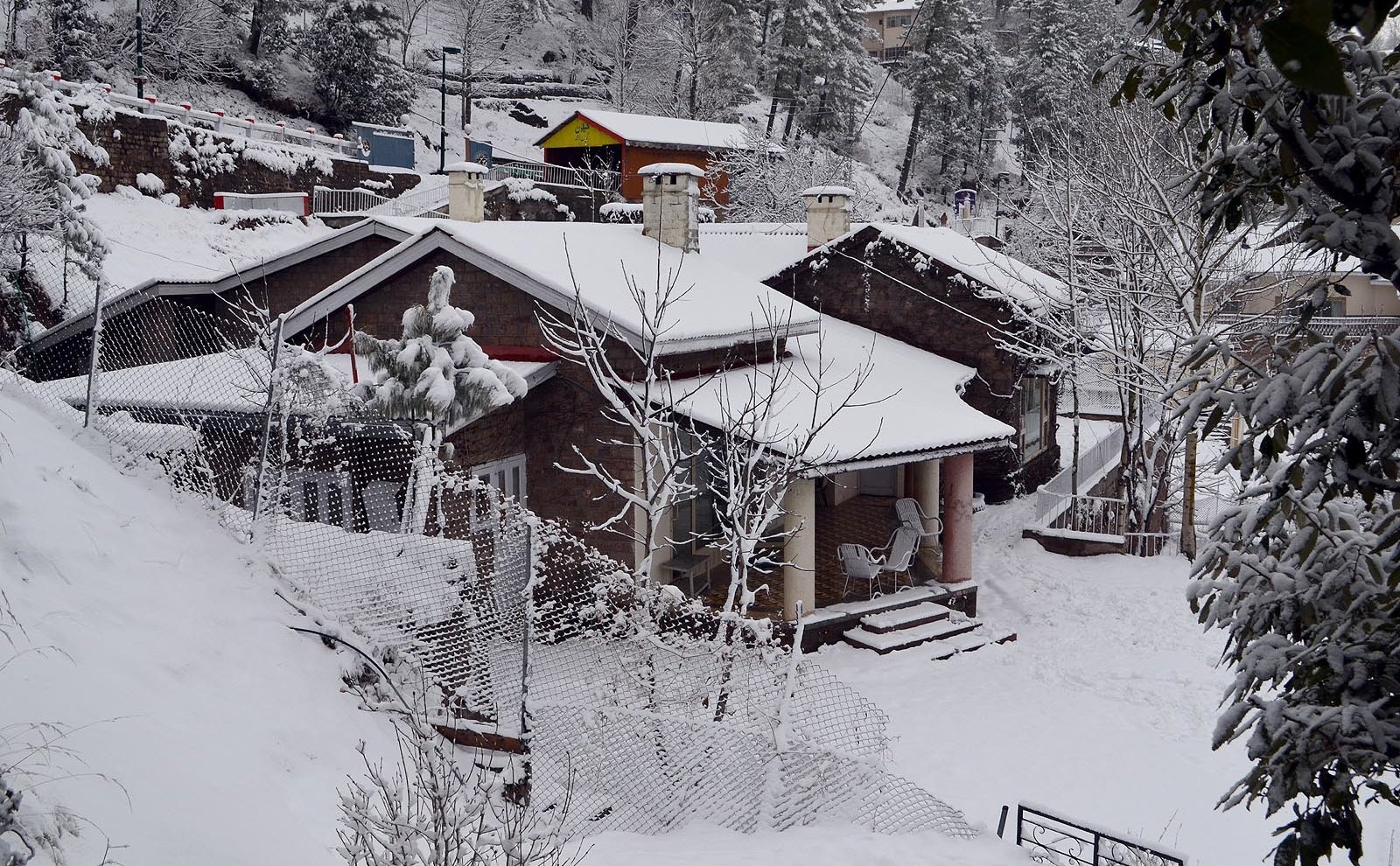 Snow fall in Murree